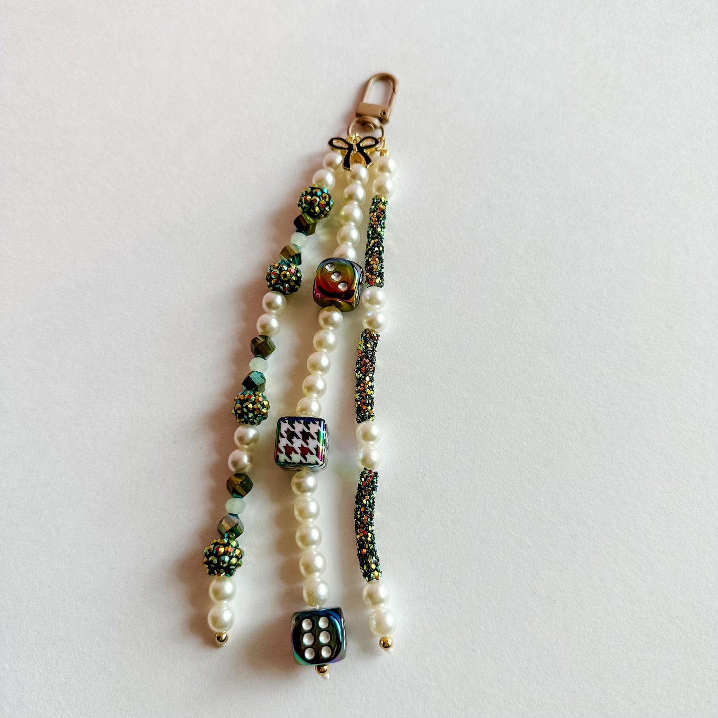 The Blair Beaded Bag Charm