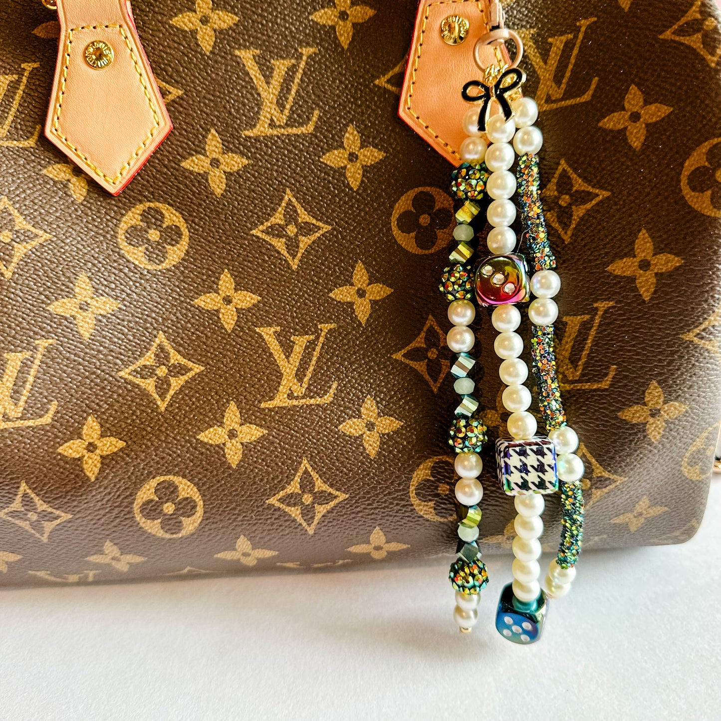 The Blair Beaded Bag Charm